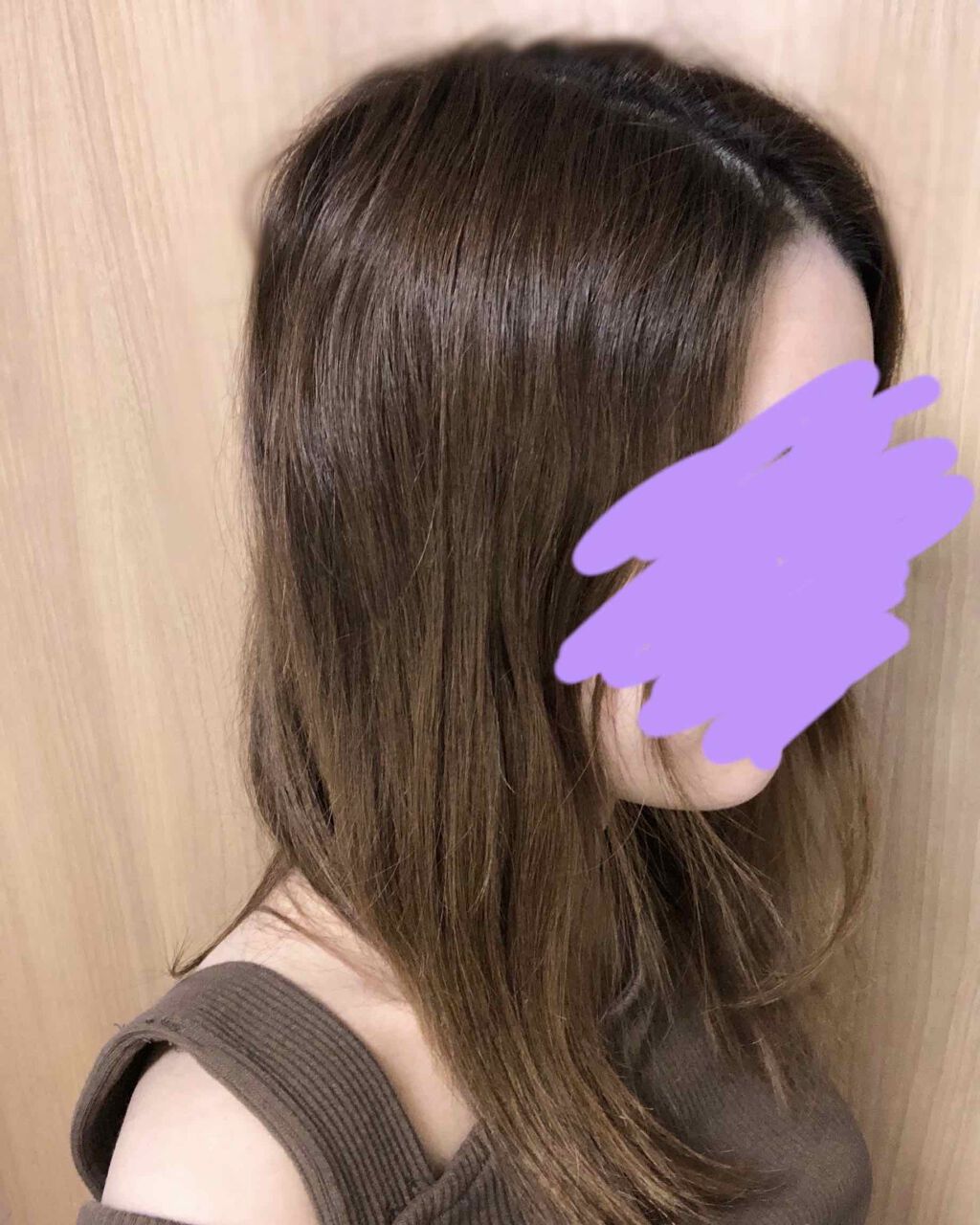 カラーリングミルク【旧】/パルティ/ヘアカラーを使ったクチコミ(4枚目)