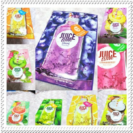 ジュース タイム マスク シート/PERIPERA/シートマスク・パックを使ったクチコミ(2枚目)