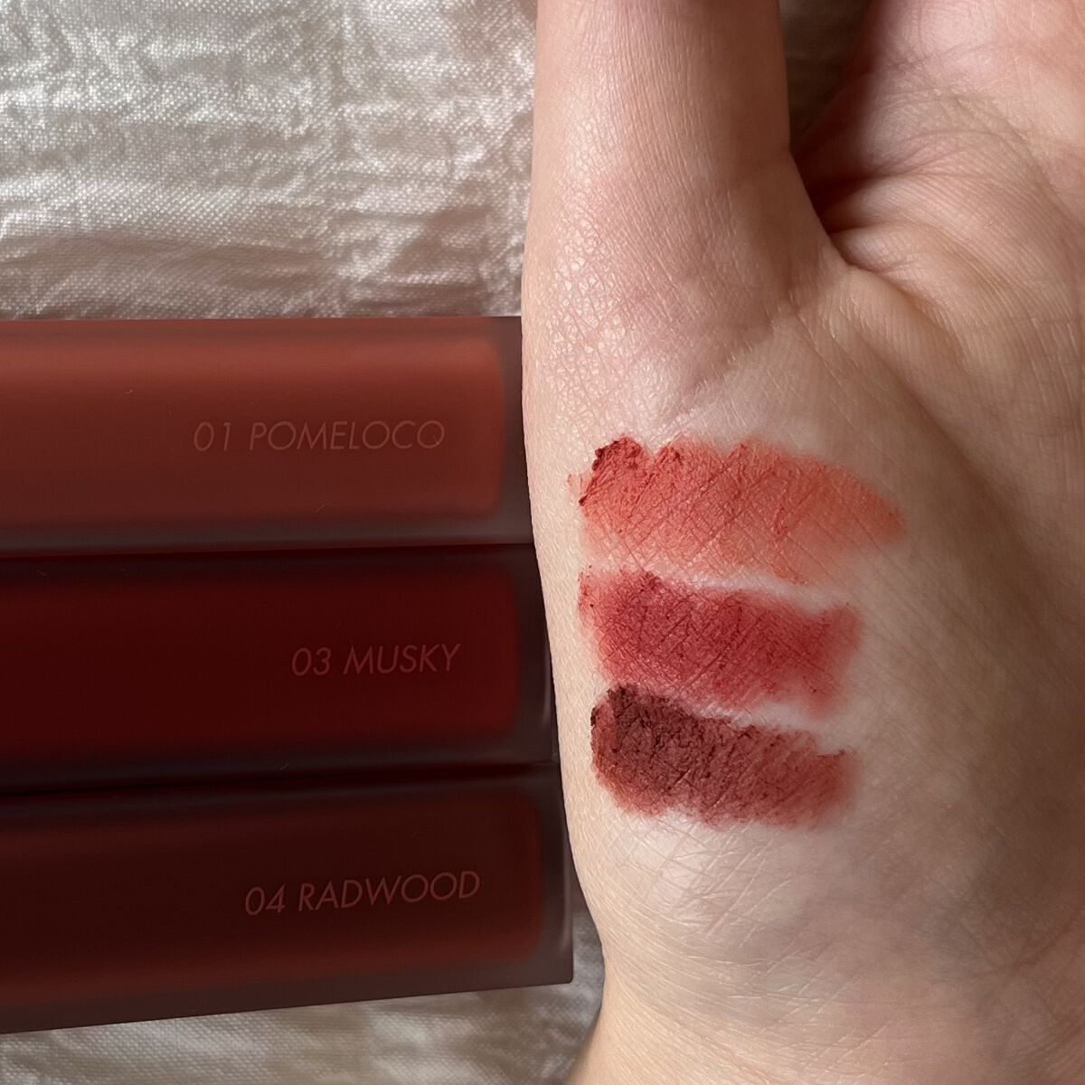 rom&nd ブラーファッジティント/rom&nd/リップティントを使ったクチコミ（2枚目）