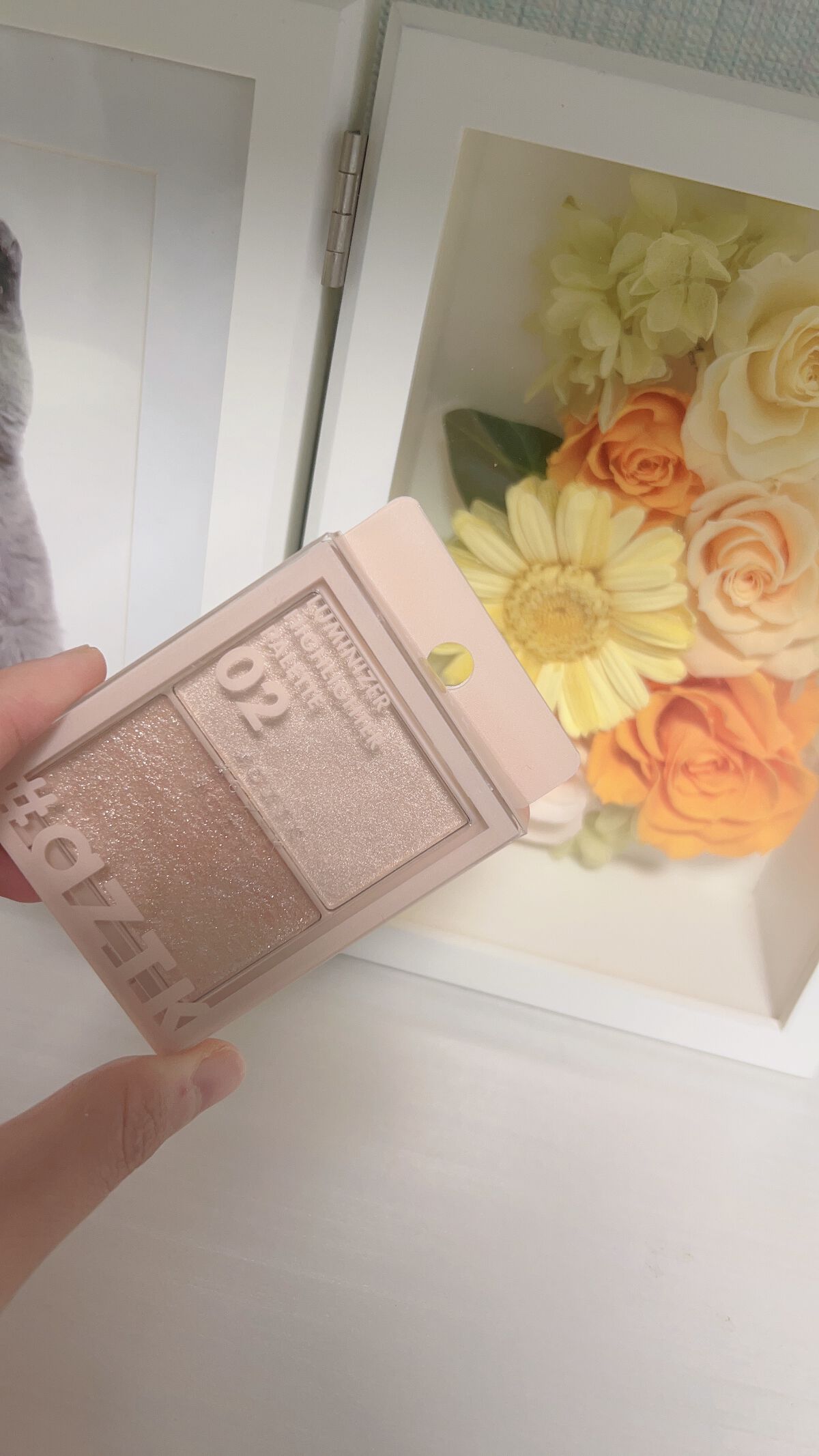 N&D パールハイライト/aZTK/パウダーハイライトを使ったクチコミ(1枚目)