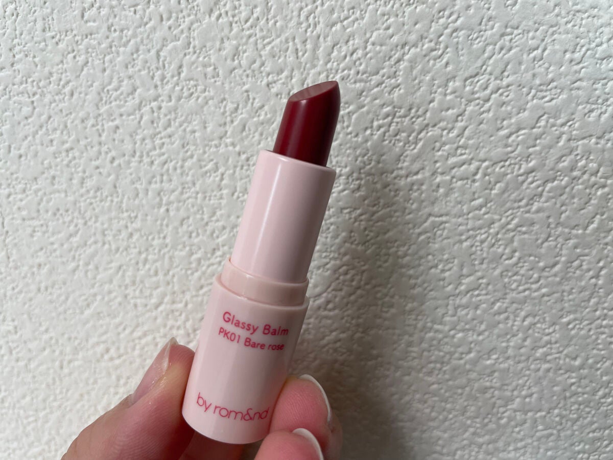 アンドバイロムアンド グラッシーボムティント/&nd by rom&nd/リップティントを使ったクチコミ(2枚目)