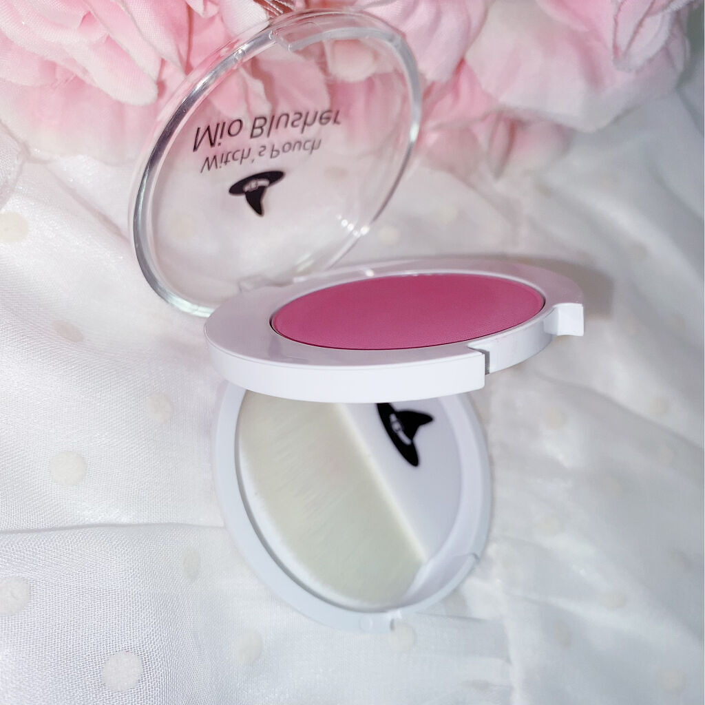 ミオ ブラッシャー/Witch's Pouch/パウダーチークを使ったクチコミ（2枚目）