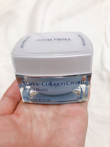 Marine Collagen Cream/dellaborn/フェイスクリームを使ったクチコミ（3枚目）