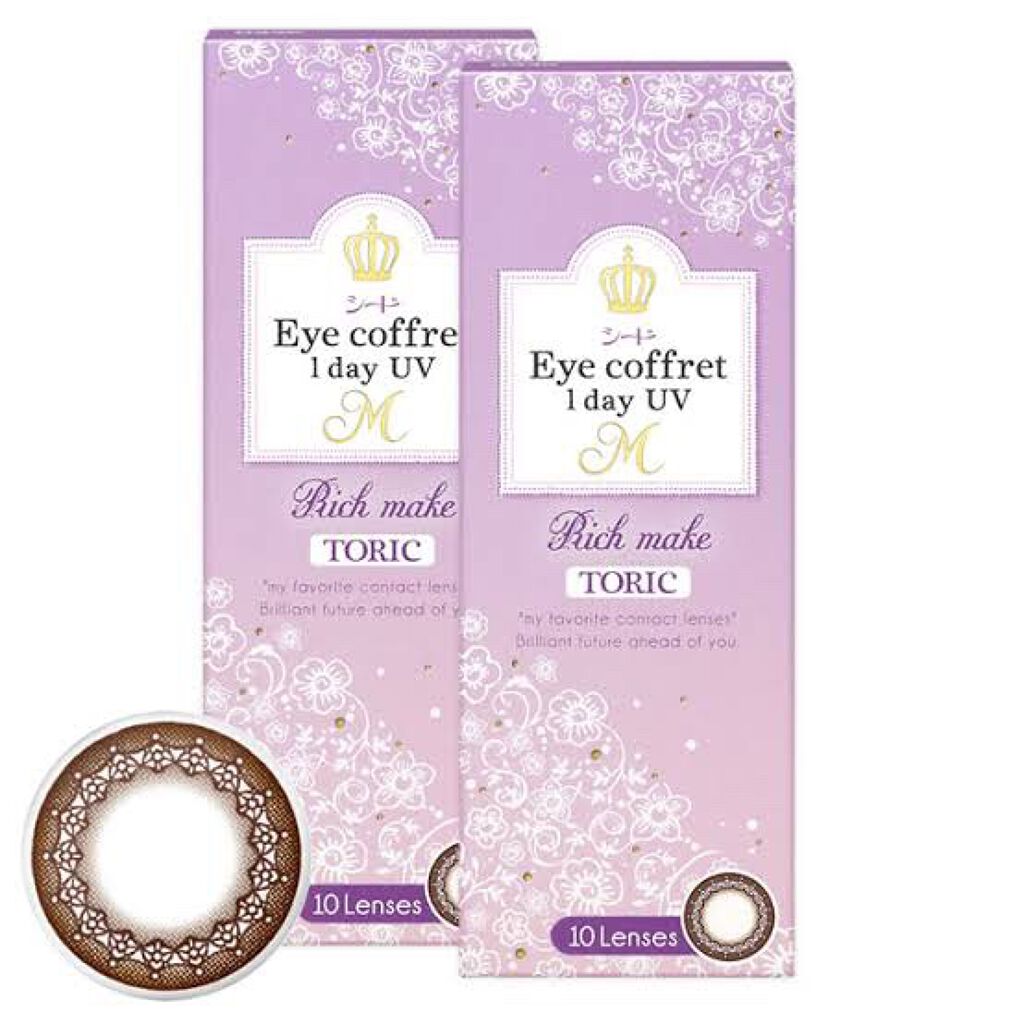 アイコフレ ワンデー UV M/シード/ワンデー（１DAY）カラコンを使ったクチコミ（1枚目）