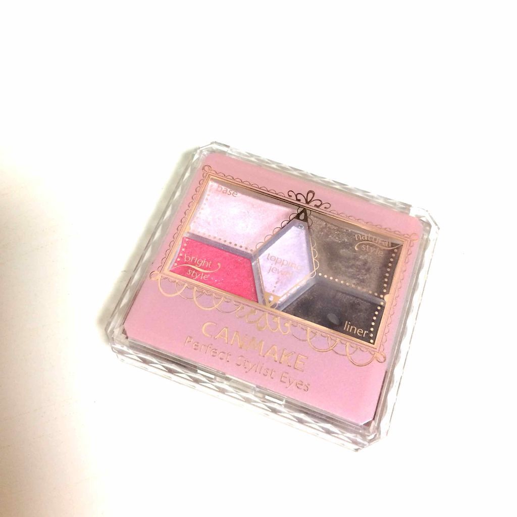 【旧品】パーフェクトスタイリストアイズ/キャンメイク/アイシャドウパレットを使ったクチコミ（1枚目）