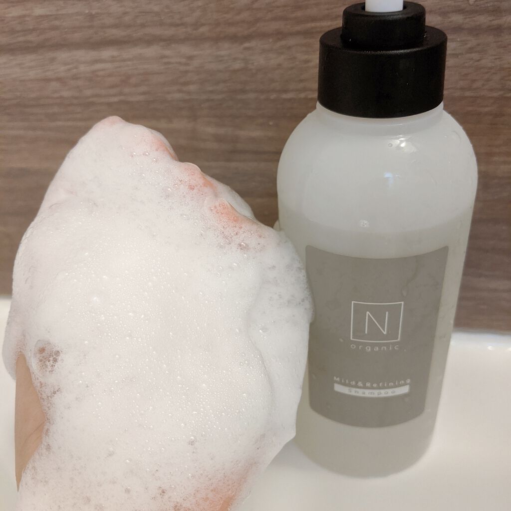 N organic マイルド&リファイニング シャンプー/トリートメント/N organic/市販シャンプーを使ったクチコミ(4枚目)