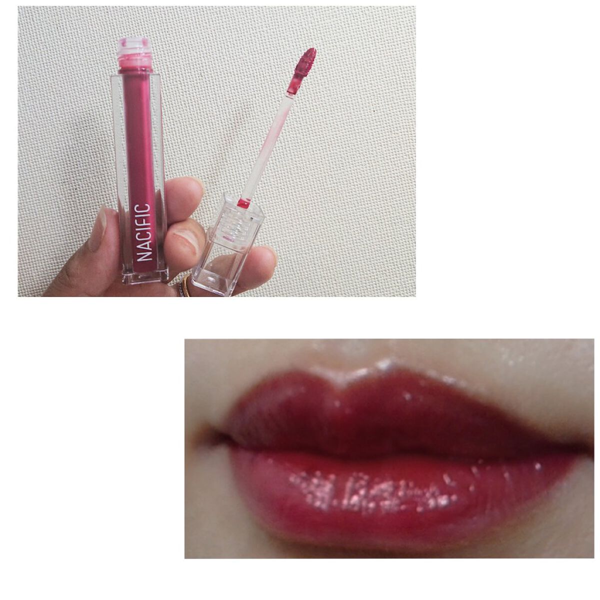 シャイン ムード スリック ティント/NACIFIC/リップティントを使ったクチコミ（2枚目）