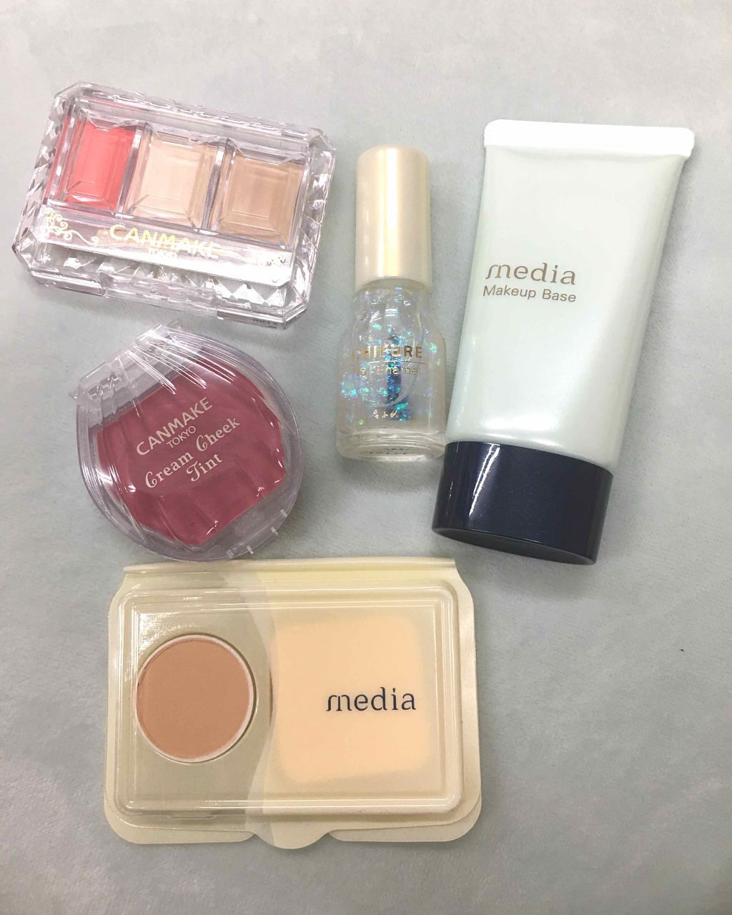 シークレットカラーアイズ/キャンメイク/アイシャドウパレットを使ったクチコミ（1枚目）