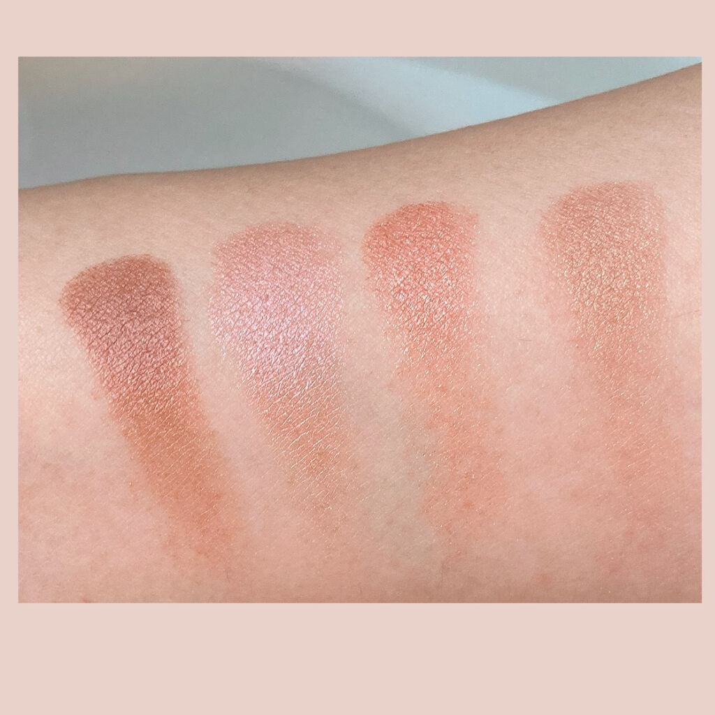 ヴォランタリーベイシス アイパレット EX05 バーガンディゴールド ＜限定色＞/Celvoke/アイシャドウパレットを使ったクチコミ（3枚目）