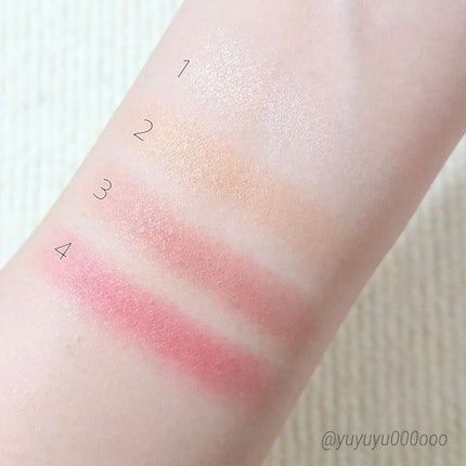 ミックスカラーチーク/CEZANNE/パウダーチークを使ったクチコミ(2枚目)