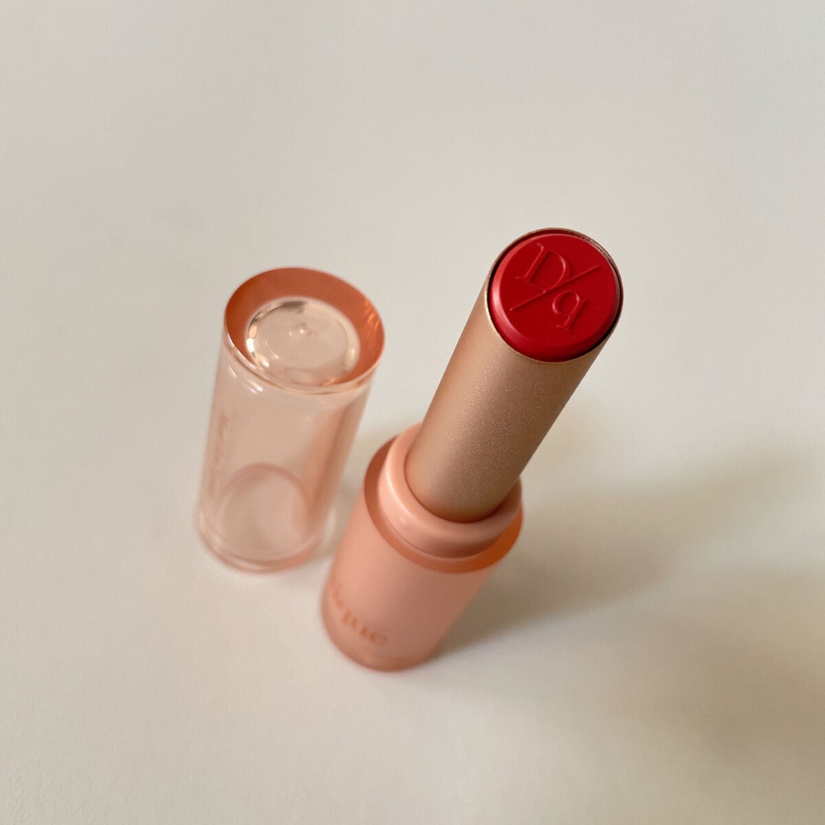 ムードグロウリップスティック/dasique/口紅を使ったクチコミ(3枚目)