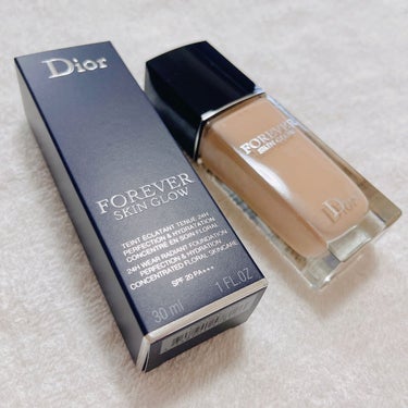 ディオールスキン フォーエヴァー フルイド グロウ/Dior/リキッドファンデーションを使ったクチコミ（4枚目）