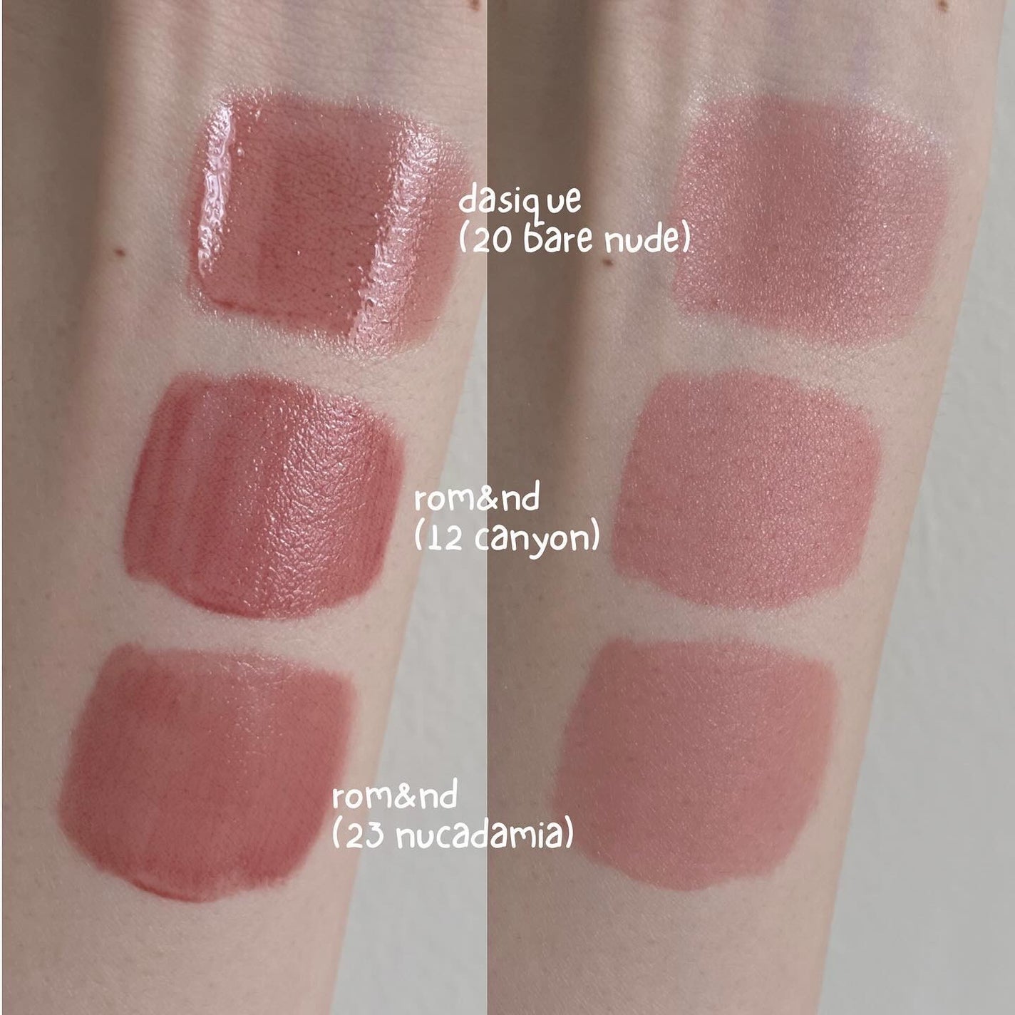 ジューシーラスティングティント/rom&nd/リップティントを使ったクチコミ(2枚目)