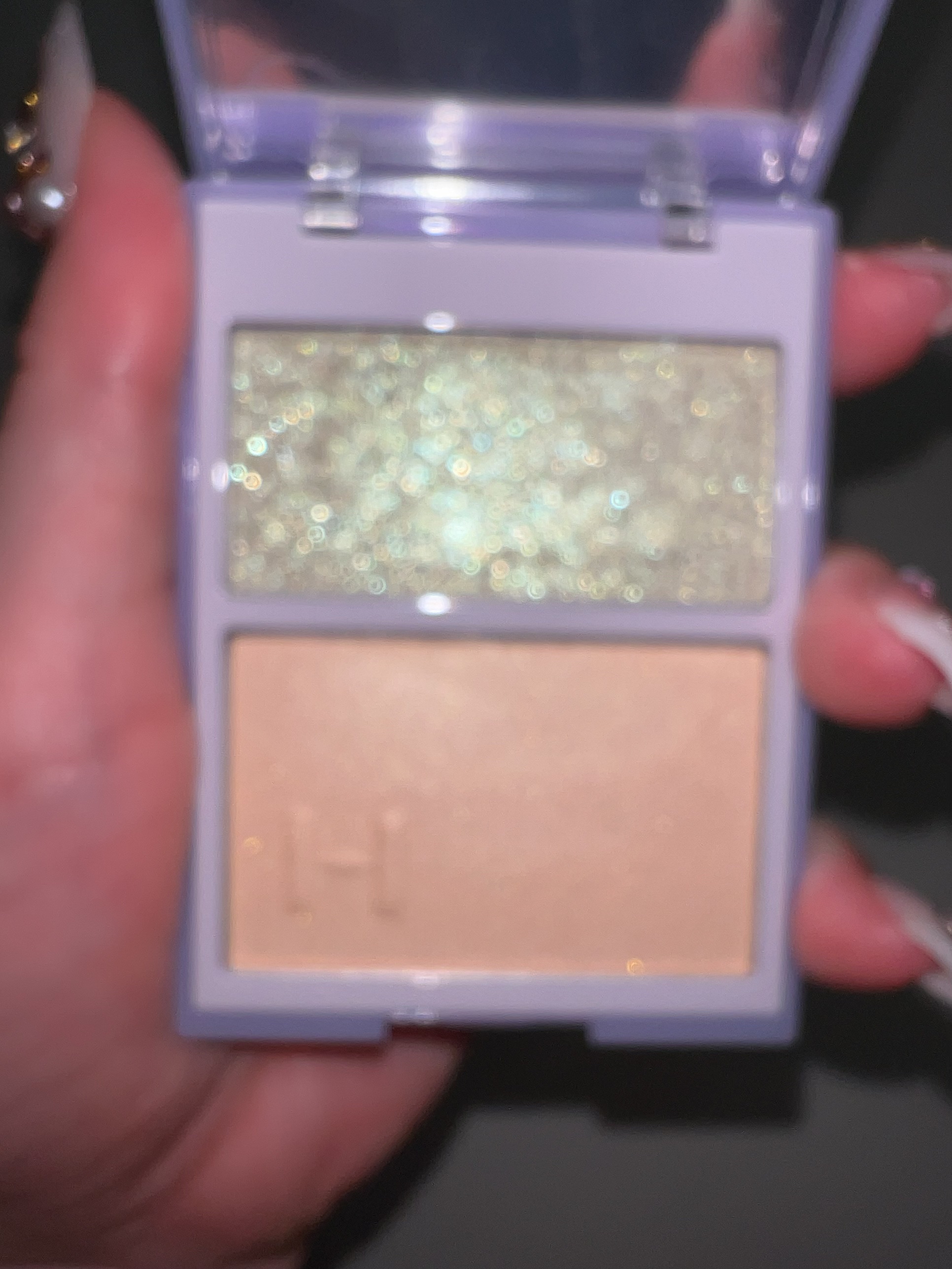 トゥルーディメンションレイヤリングハイライター/hince/パウダーハイライトを使ったクチコミ（3枚目）