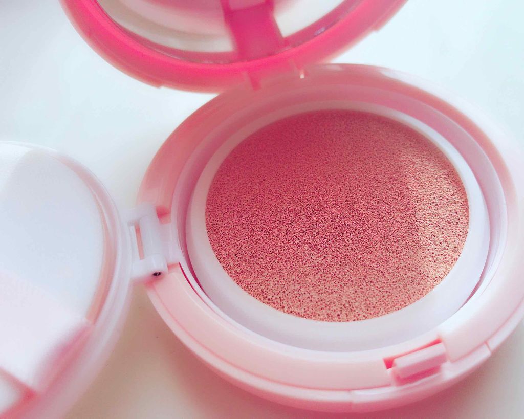 ピーチコットン クッション/SKINFOOD/クッションファンデーションを使ったクチコミ（2枚目）