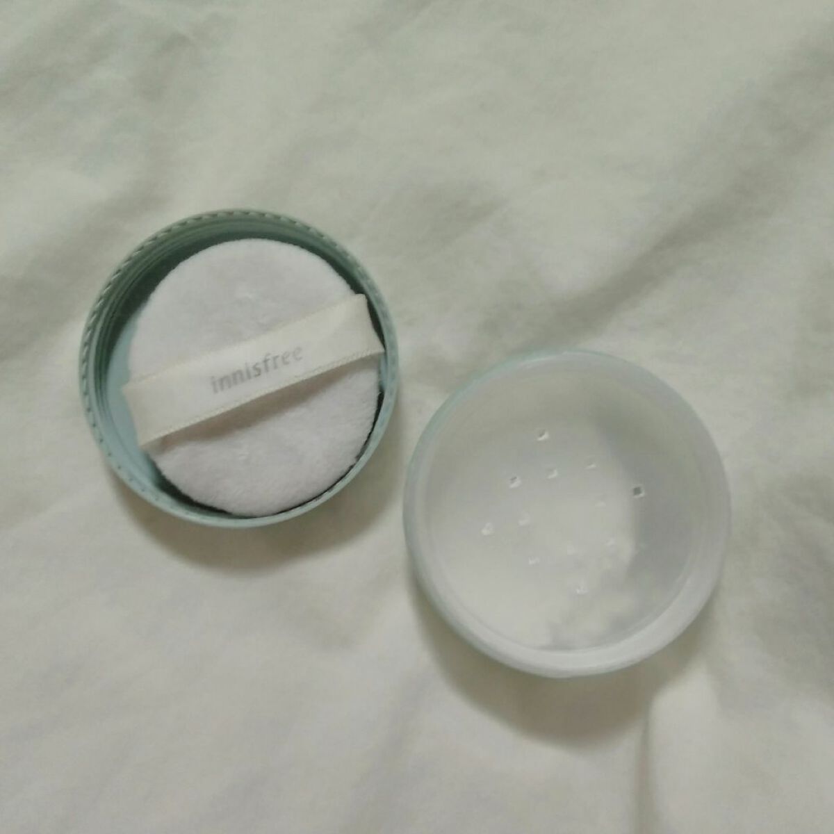 ノーセバム ミネラルパウダー N/innisfree/ルースパウダーを使ったクチコミ(2枚目)