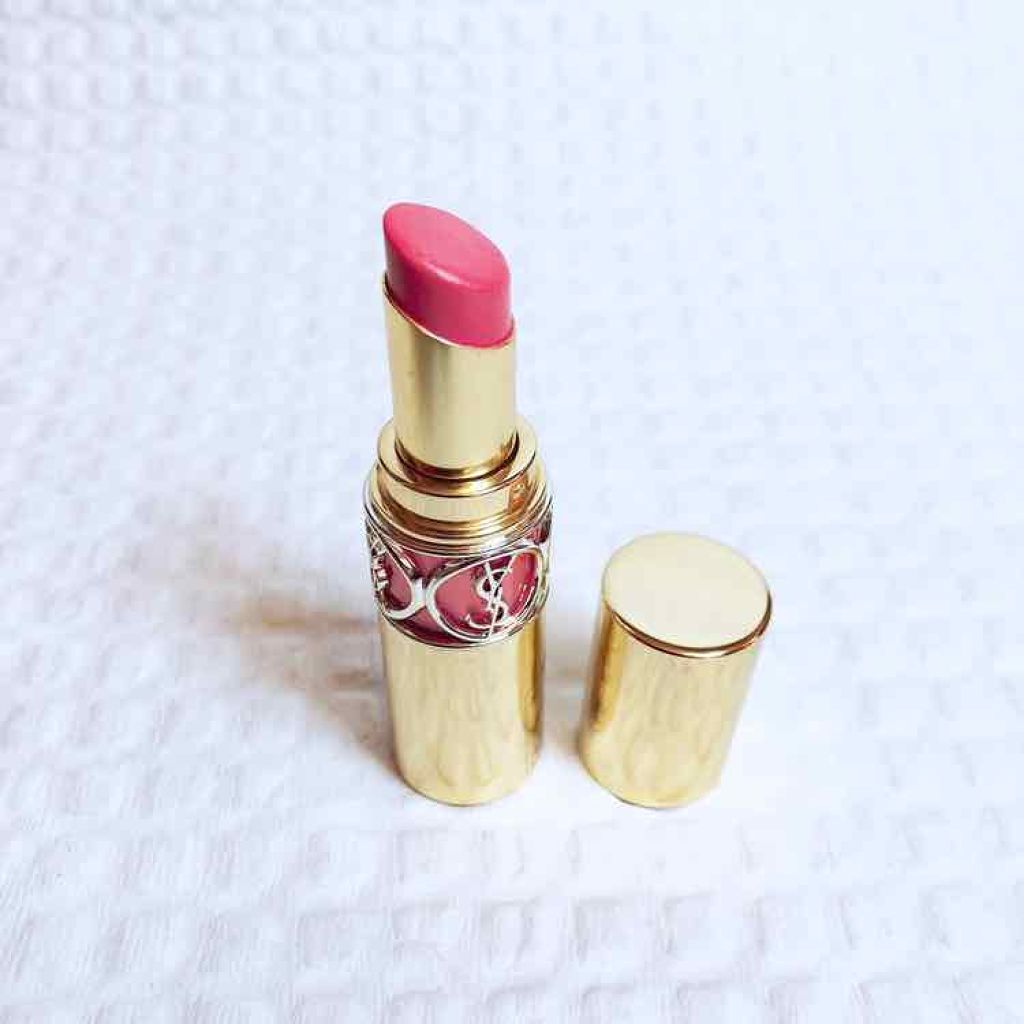 ルージュ ヴォリュプテ シャイン/YVES SAINT LAURENT BEAUTE/口紅を使ったクチコミ(2枚目)