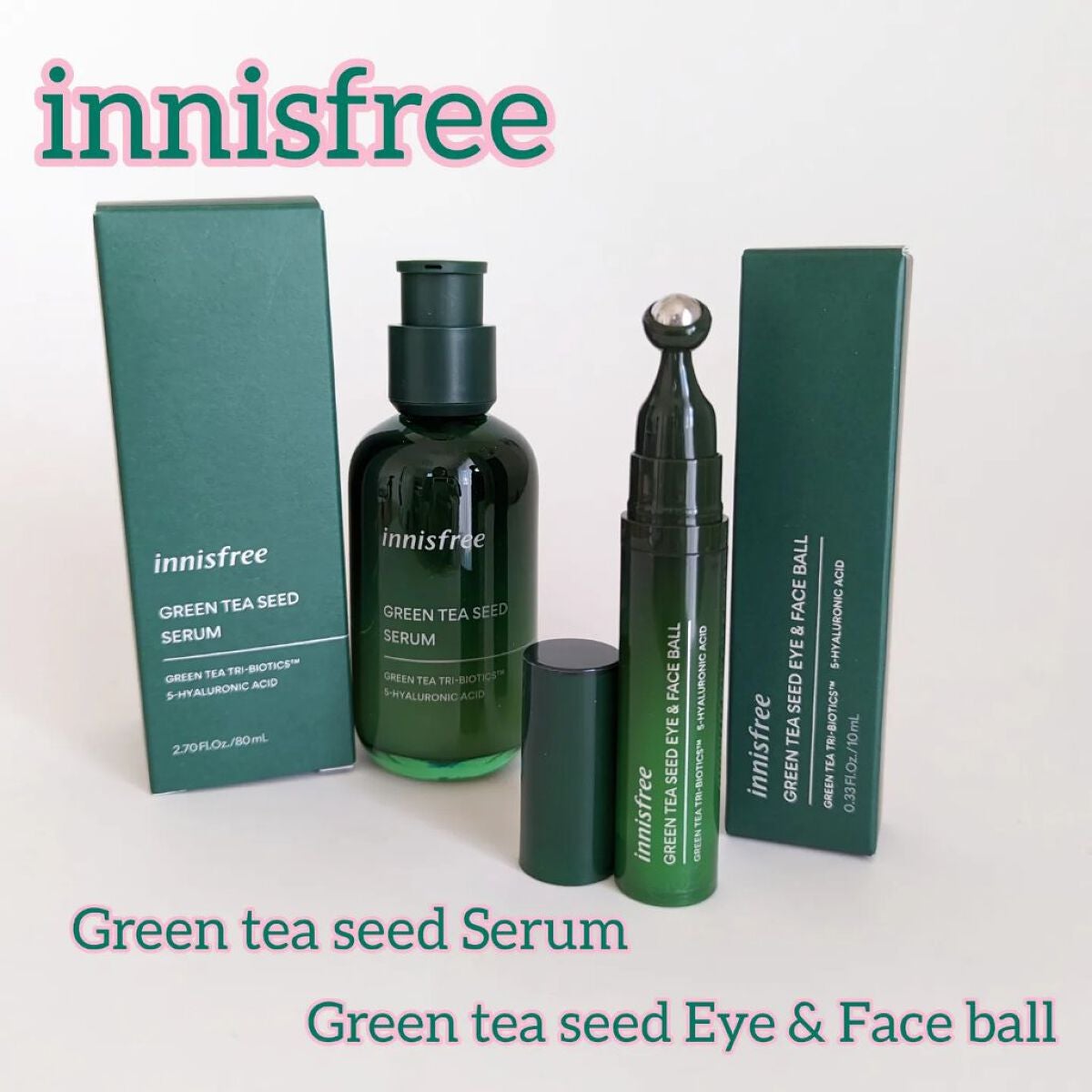 グリーンティーシード セラム N/innisfree/美容液を使ったクチコミ(1枚目)