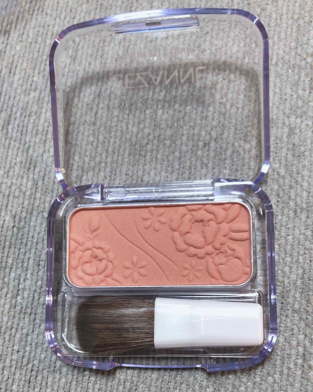 ナチュラル チークN/CEZANNE/パウダーチークを使ったクチコミ(2枚目)