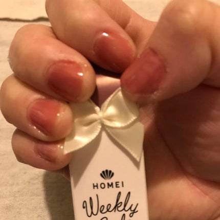 ウィークリージェル/HOMEI/ジェルネイルを使ったクチコミ(1枚目)