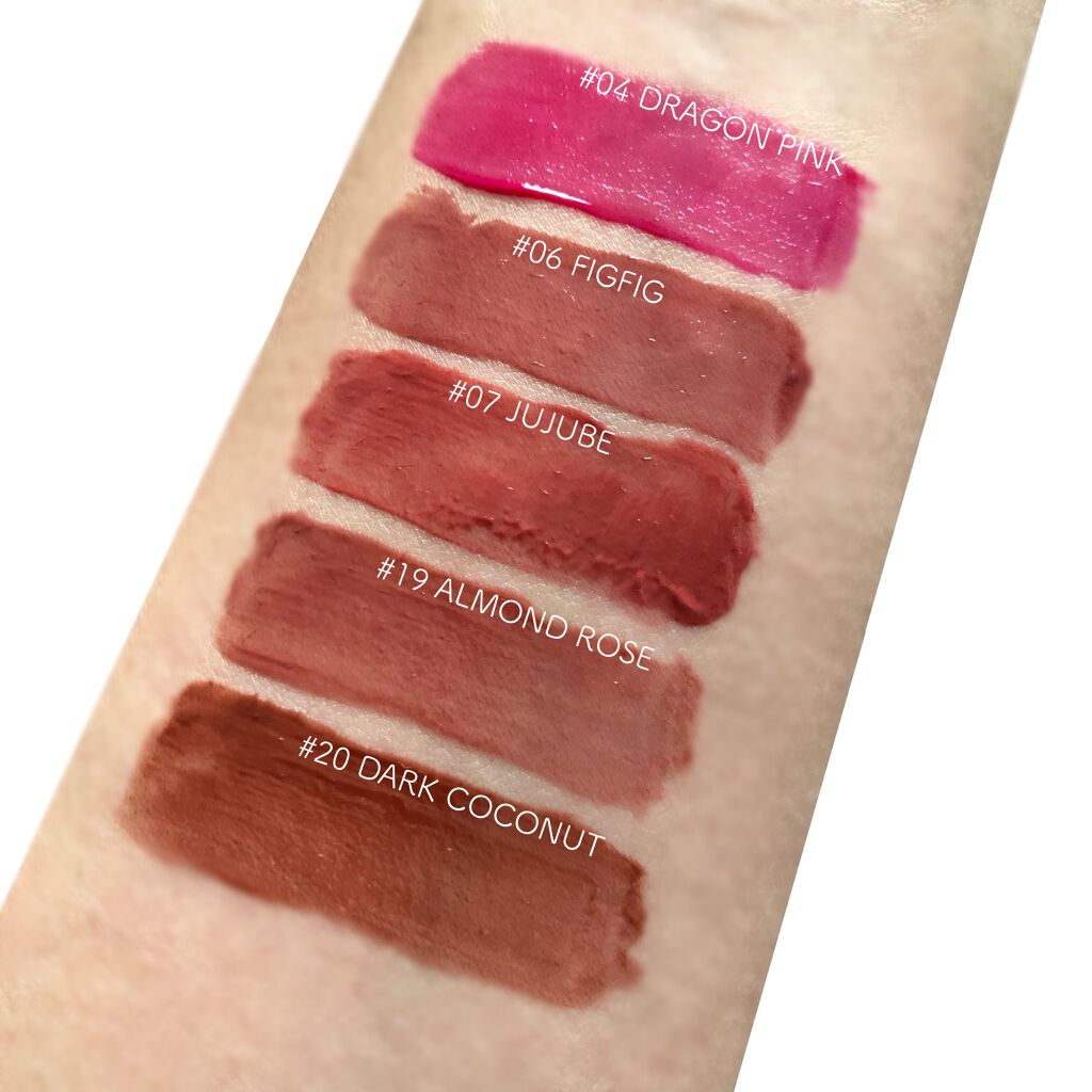 ジューシーラスティングティント/rom&nd/リップティントを使ったクチコミ（2枚目）