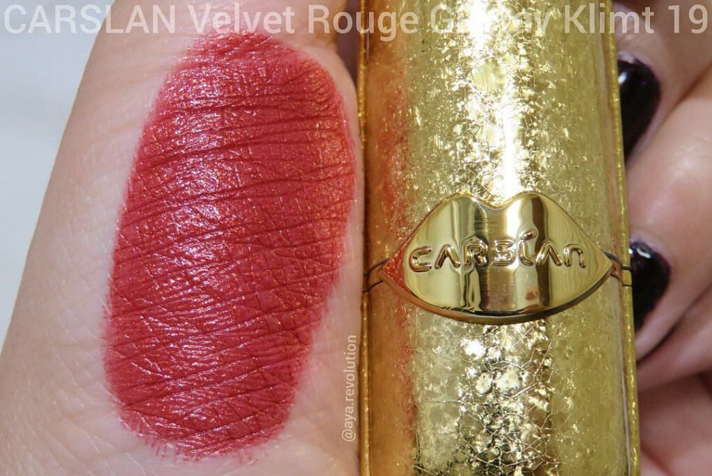 クリムト コラボ リップスティック/CARSLAN/口紅を使ったクチコミ(3枚目)