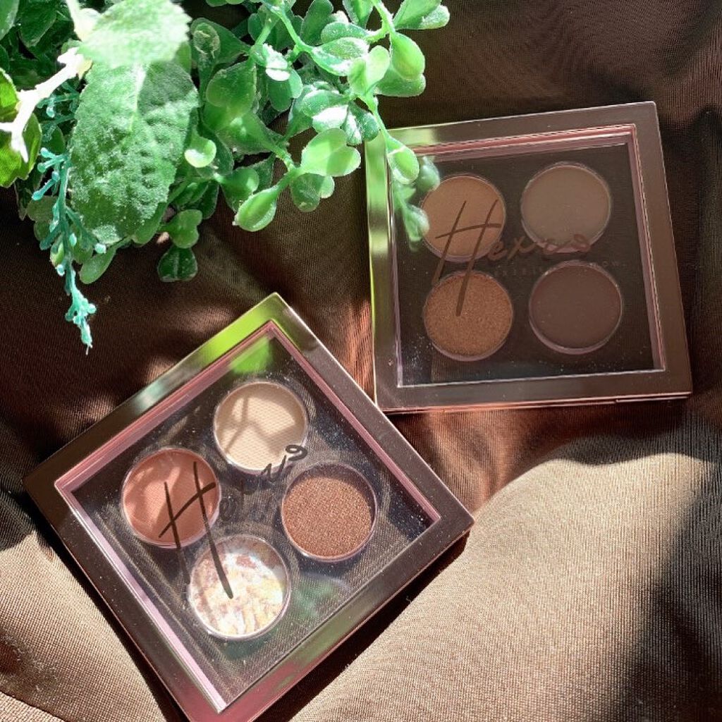 VAST NEBULA 4COLOR EYESHADOW PALETTE/HEXZE（ヘックスゼ）/アイシャドウパレットを使ったクチコミ（2枚目）