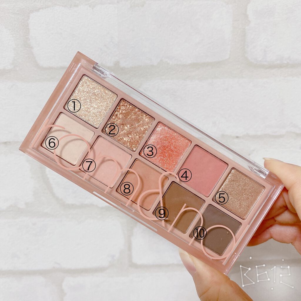 ベターザンパレット/rom&nd/アイシャドウパレットを使ったクチコミ（3枚目）