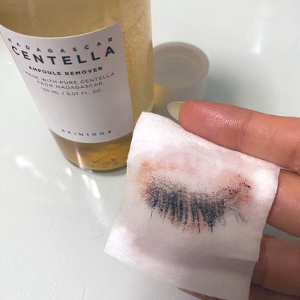 SKIN1004 メイクアップリムーバーのクチコミ「skin1004のポイントリムーバー、期限短めなので早速使ってみた!
これめちゃめちゃいい….....」(2枚目)