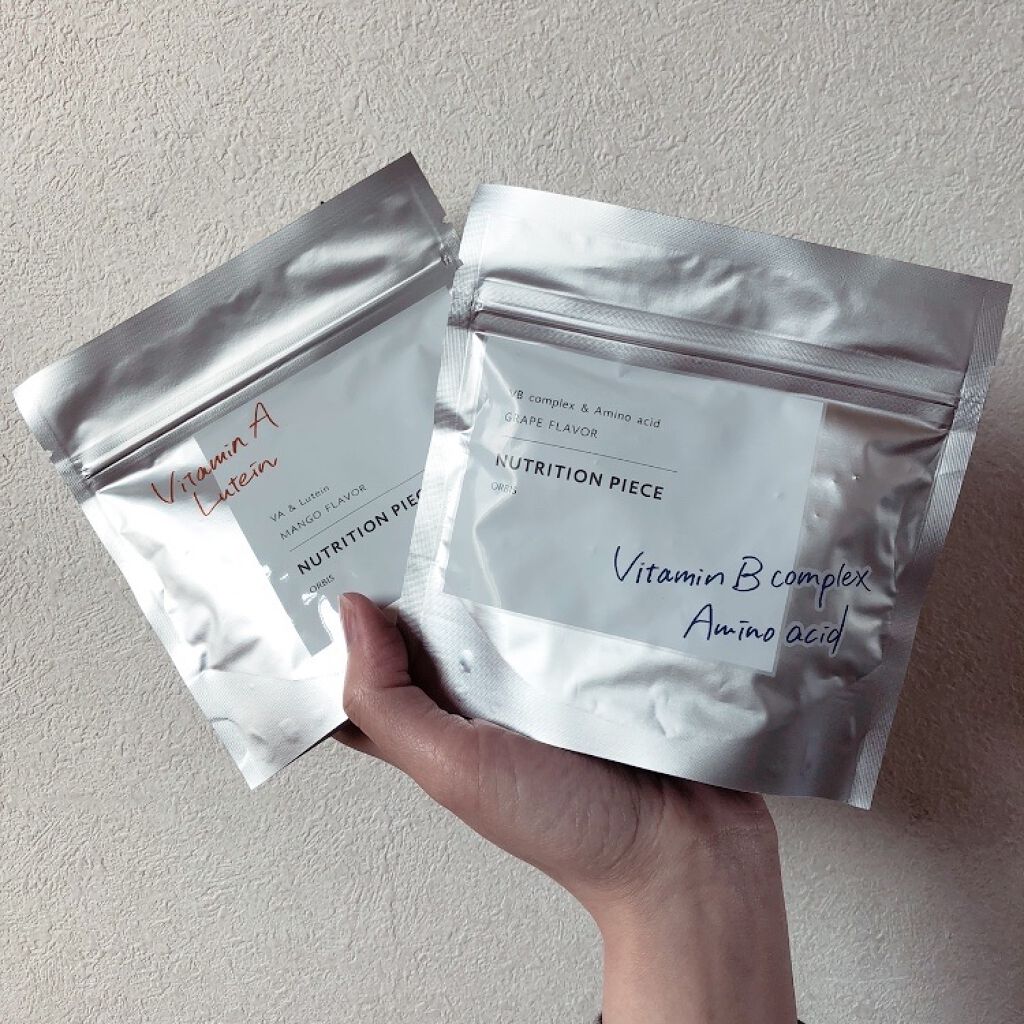 ニュートリションピース ビタミンA＆ルテイン/オルビス/健康サプリメントを使ったクチコミ（1枚目）