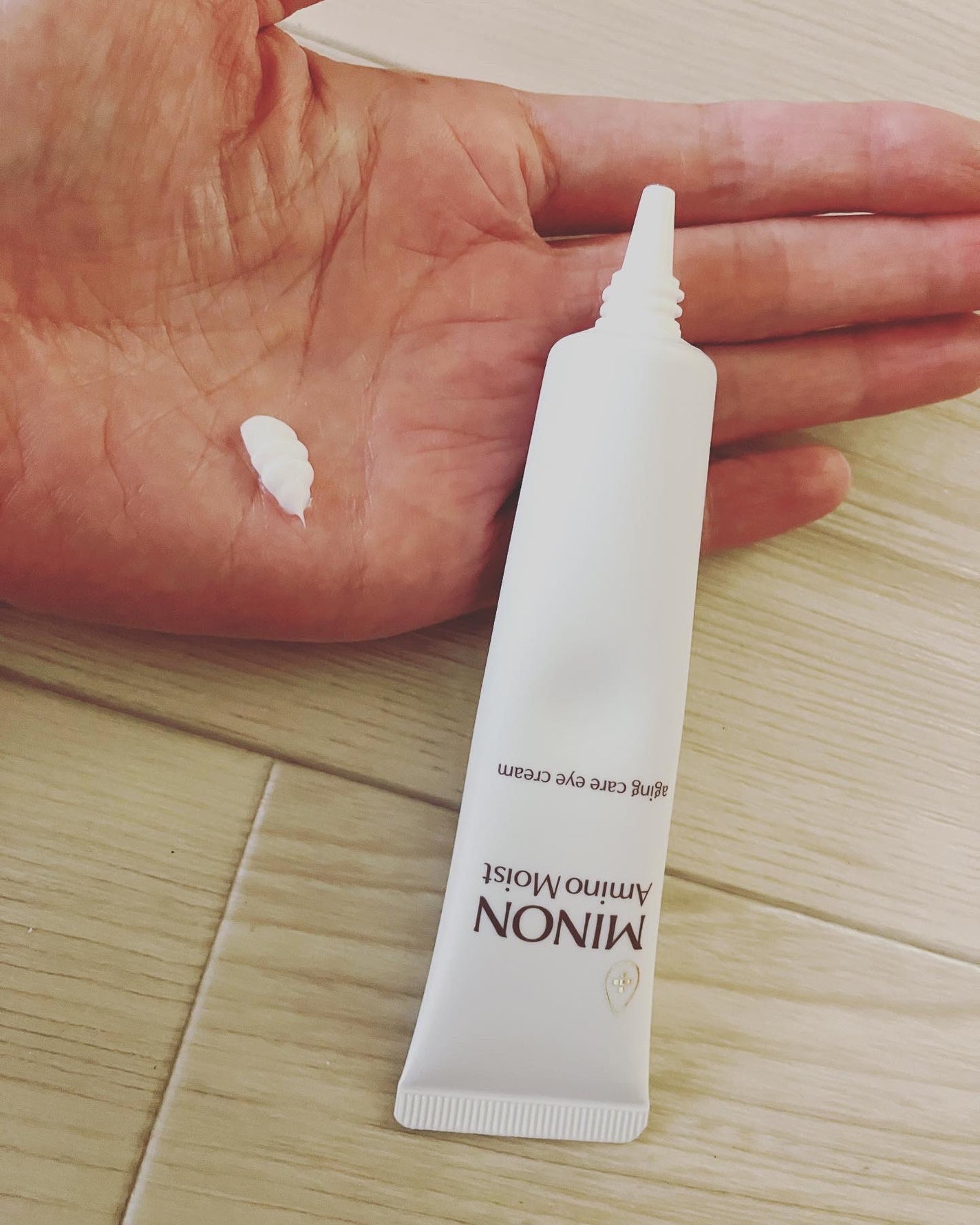 ミノン アミノモイスト エイジングケア アイクリーム/ミノン/アイケア・アイクリームを使ったクチコミ(3枚目)