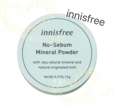 ノーセバム ミネラルパウダー/innisfree/ルースパウダーを使ったクチコミ（1枚目）