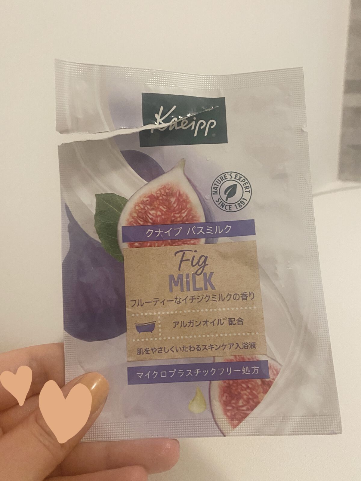 バスミルク イチジクミルクの香り 40mL/クナイプ/保湿系入浴剤を使ったクチコミ（1枚目）