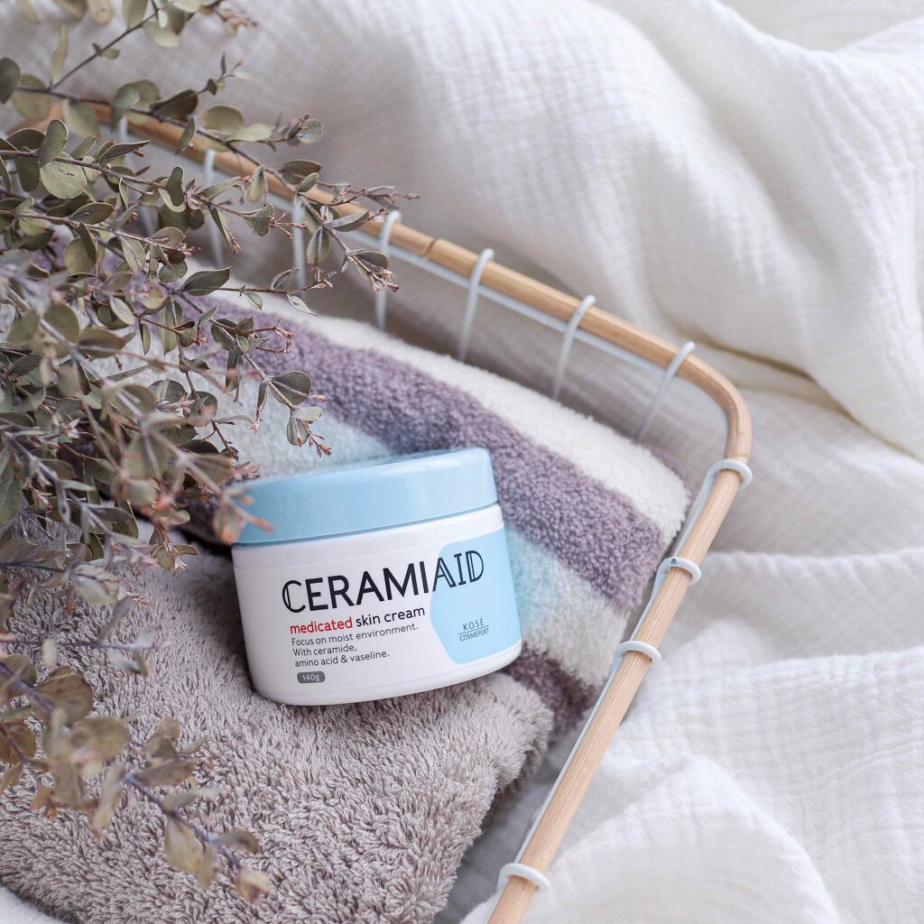 セラミエイド 薬用スキンクリーム/セラミエイド/フェイスクリームを使ったクチコミ(2枚目)