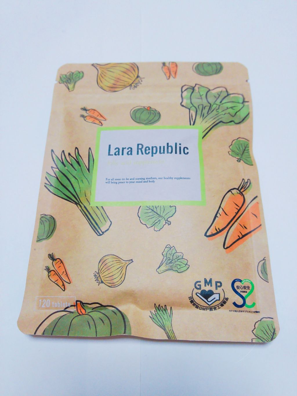 葉酸サプリメント/Lara Republic(ララ リパブリック)/健康サプリメントを使ったクチコミ（2枚目）