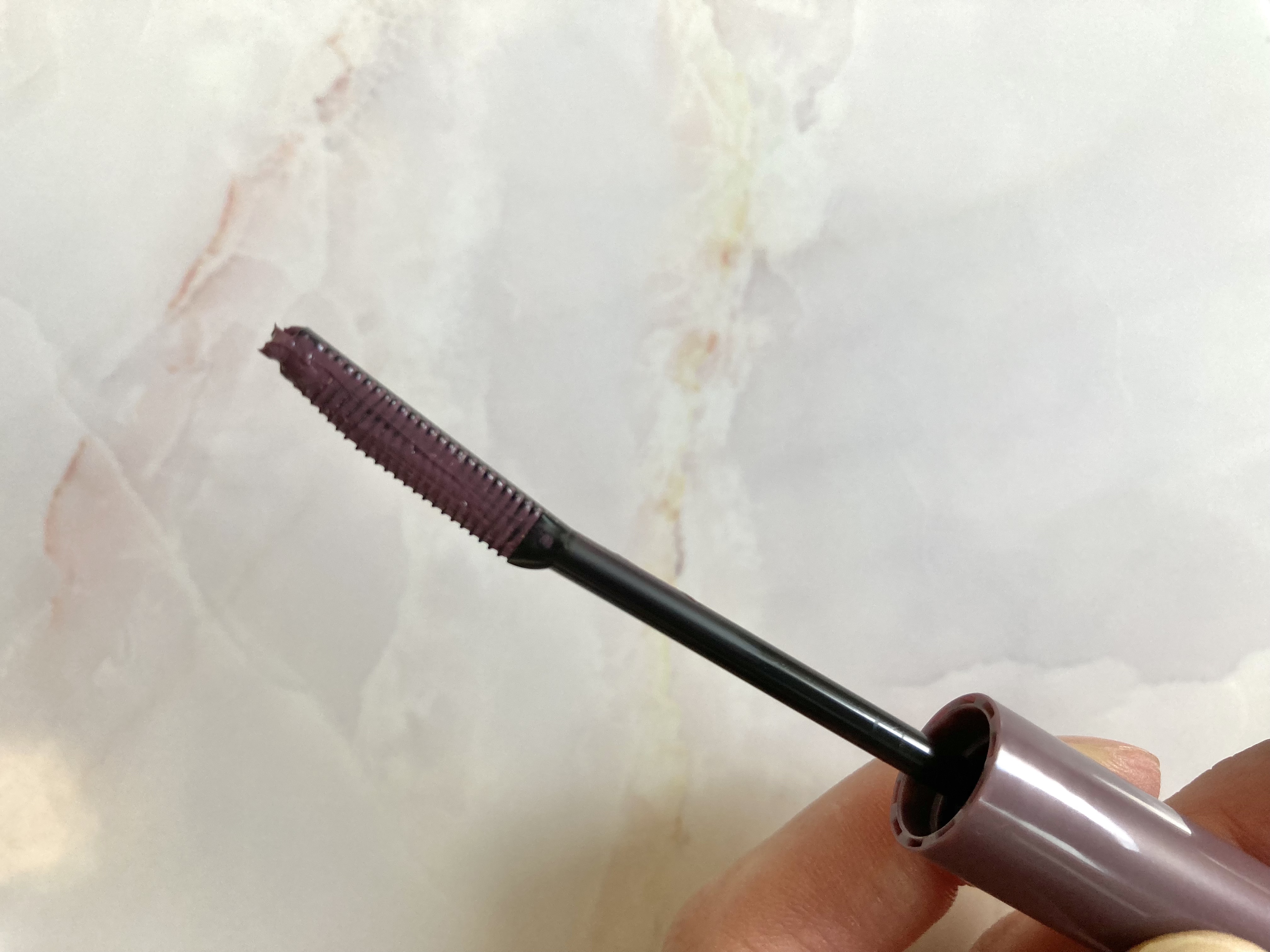 クイックラッシュカーラー LM リラモーヴ/キャンメイク/マスカラ下地を使ったクチコミ（3枚目）