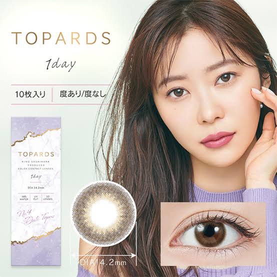 TOPARS TORIC 1day/TOPARDS/ワンデー（１DAY）カラコンを使ったクチコミ（1枚目）