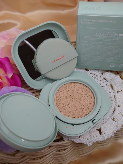 ネオクッション マット/LANEIGE/クッションファンデーションを使ったクチコミ(1枚目)