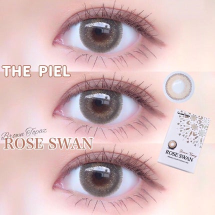 ROSE SWAN/ザピエル/カラーコンタクトレンズを使ったクチコミ(1枚目)