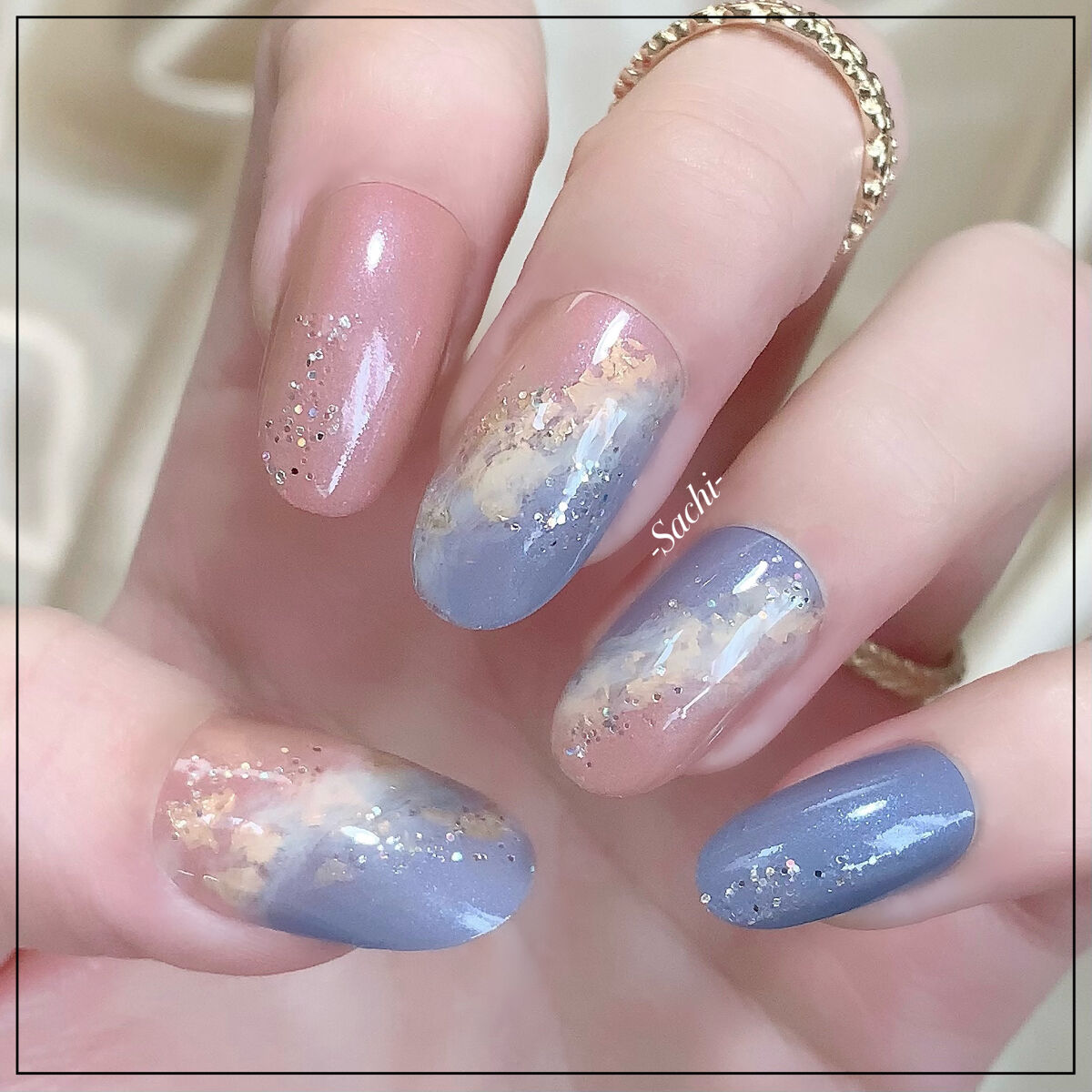 プレイフル アップデートネイル pun-16 ミスティピンク/PLAYFUL/オールインワンネイルを使ったクチコミ（2枚目）