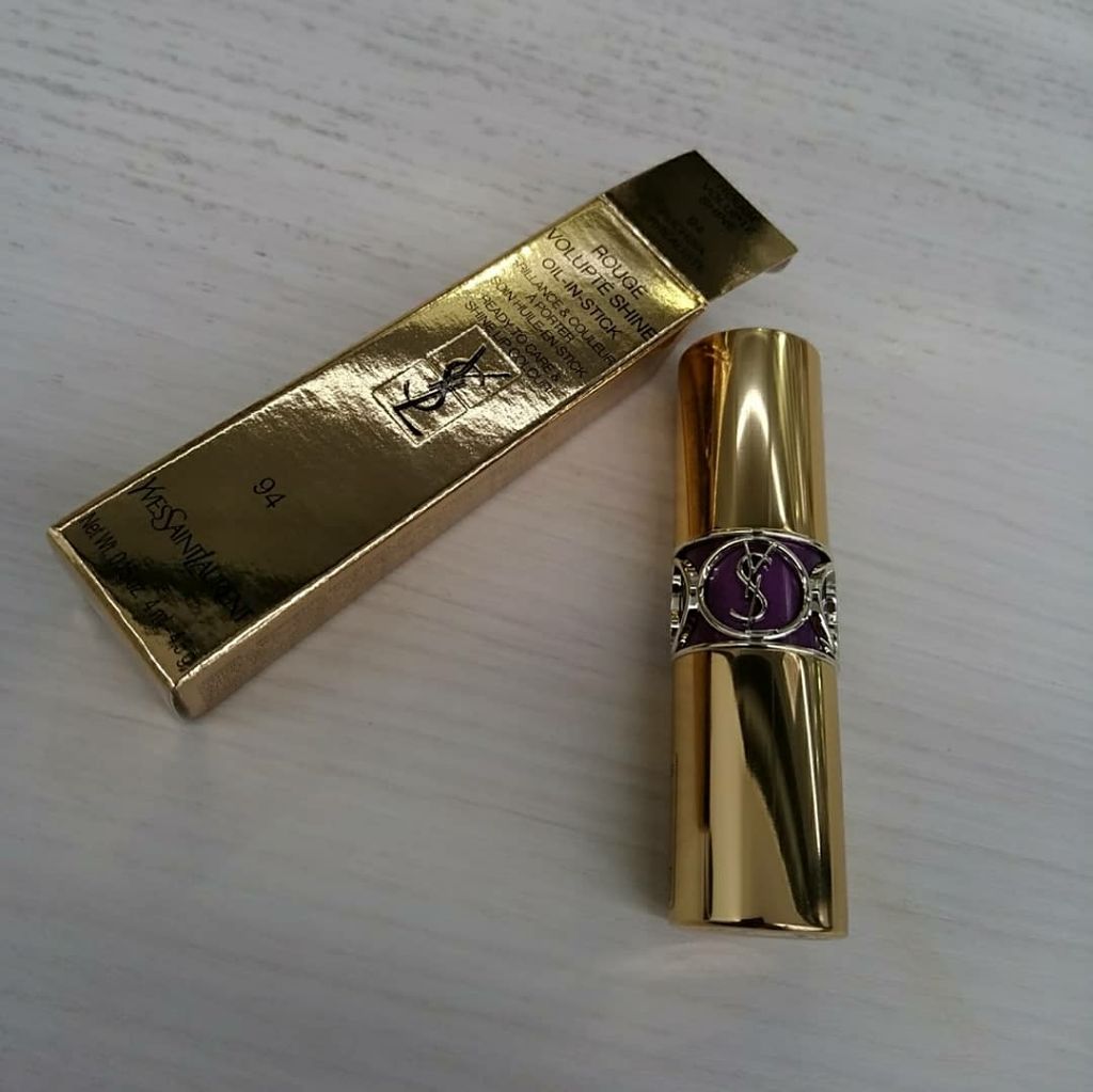 ルージュ ヴォリュプテ シャイン/YVES SAINT LAURENT BEAUTE/口紅を使ったクチコミ（1枚目）