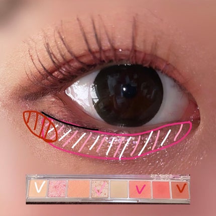 リキッド グリッター シャドウ/rom&nd/グリッターを使ったクチコミ(3枚目)