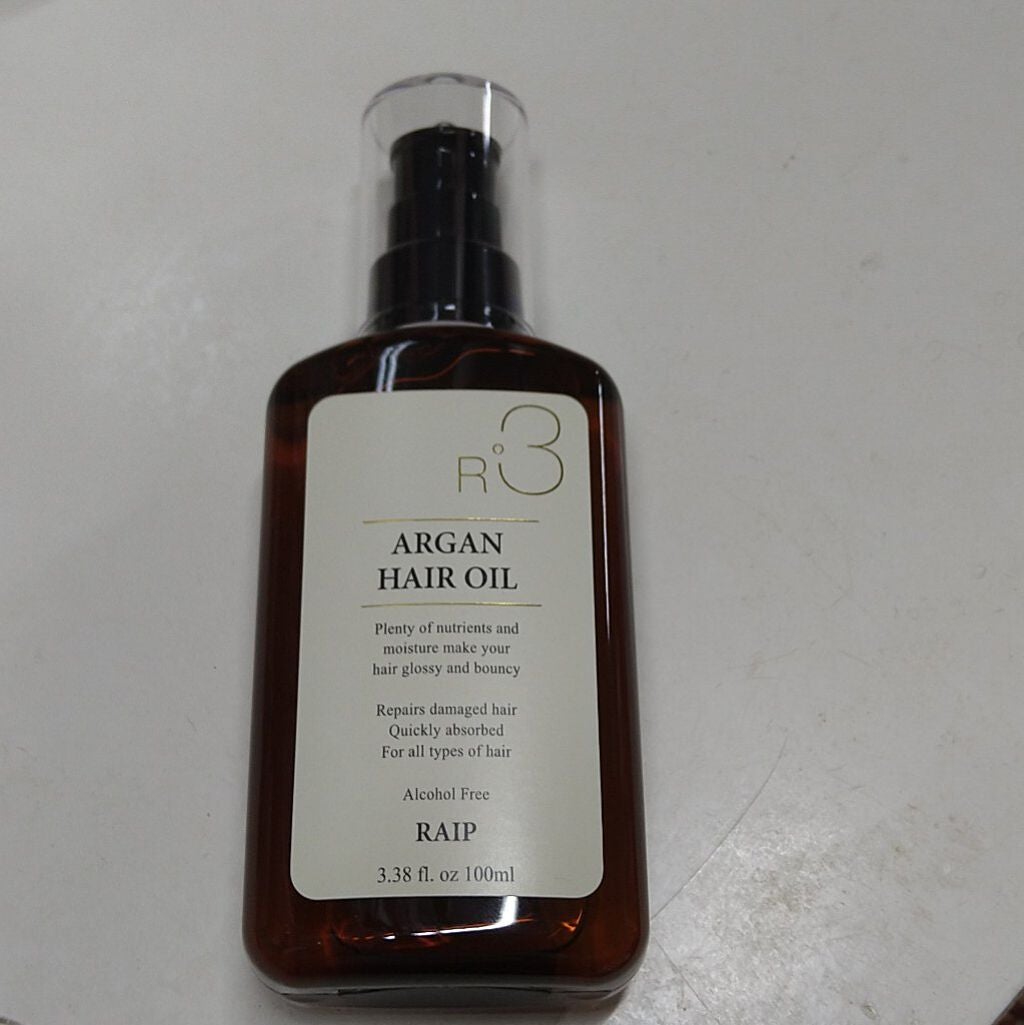 ライプ R3 アルガン ヘアオイル/RAIP/ヘアオイルを使ったクチコミ(1枚目)