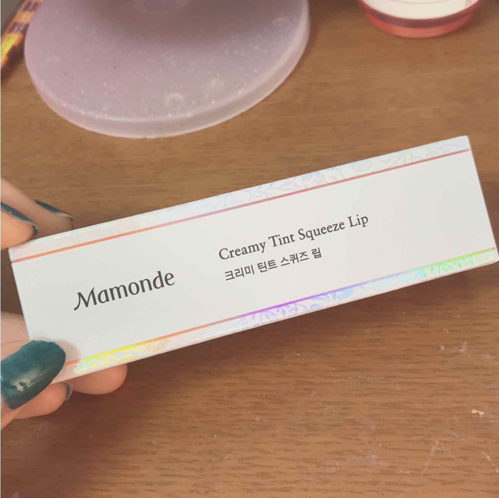 クリーミーティント スクウィーズリップ/Mamonde/リップティントを使ったクチコミ(1枚目)