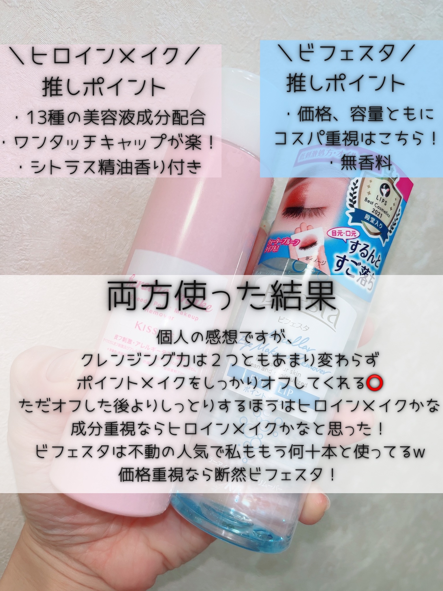 スピーディーポイントメイクリムーバー/ヒロインメイク/ポイントメイクリムーバーを使ったクチコミ（3枚目）