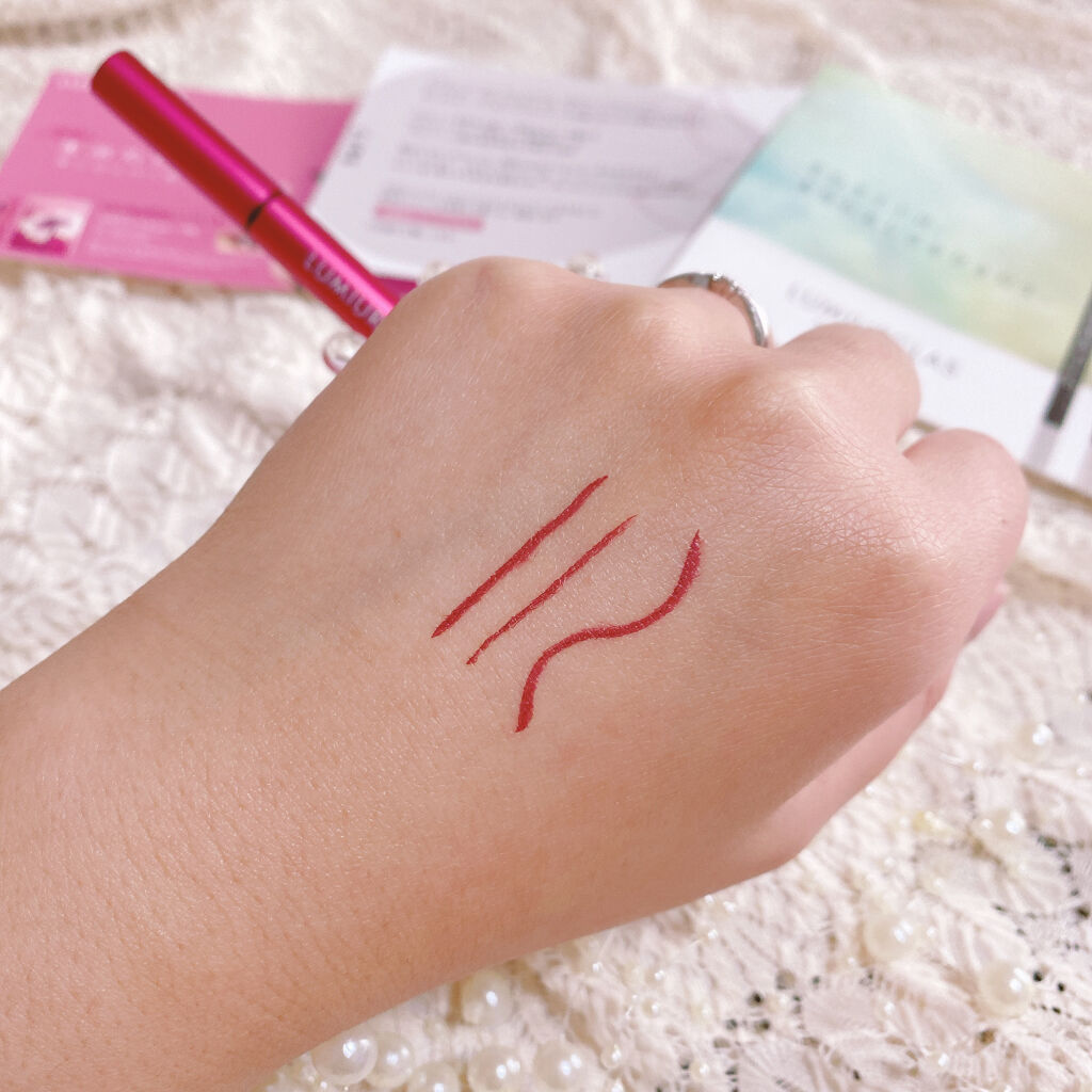 スキルレスライナー/LUMIURGLAS/リキッドアイライナーを使ったクチコミ（2枚目）