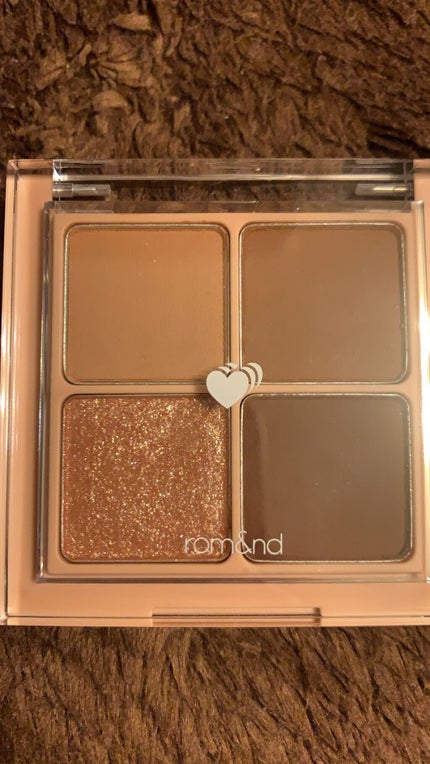 ベターザンアイズ/rom&nd/アイシャドウパレットを使ったクチコミ(1枚目)