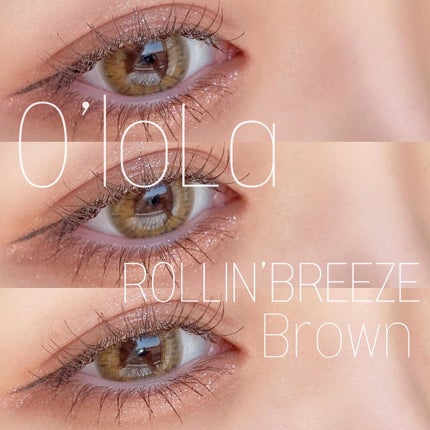 ロリンブリーズ(Rollin' breeze)/OLOLA/カラーコンタクトレンズを使ったクチコミ(1枚目)