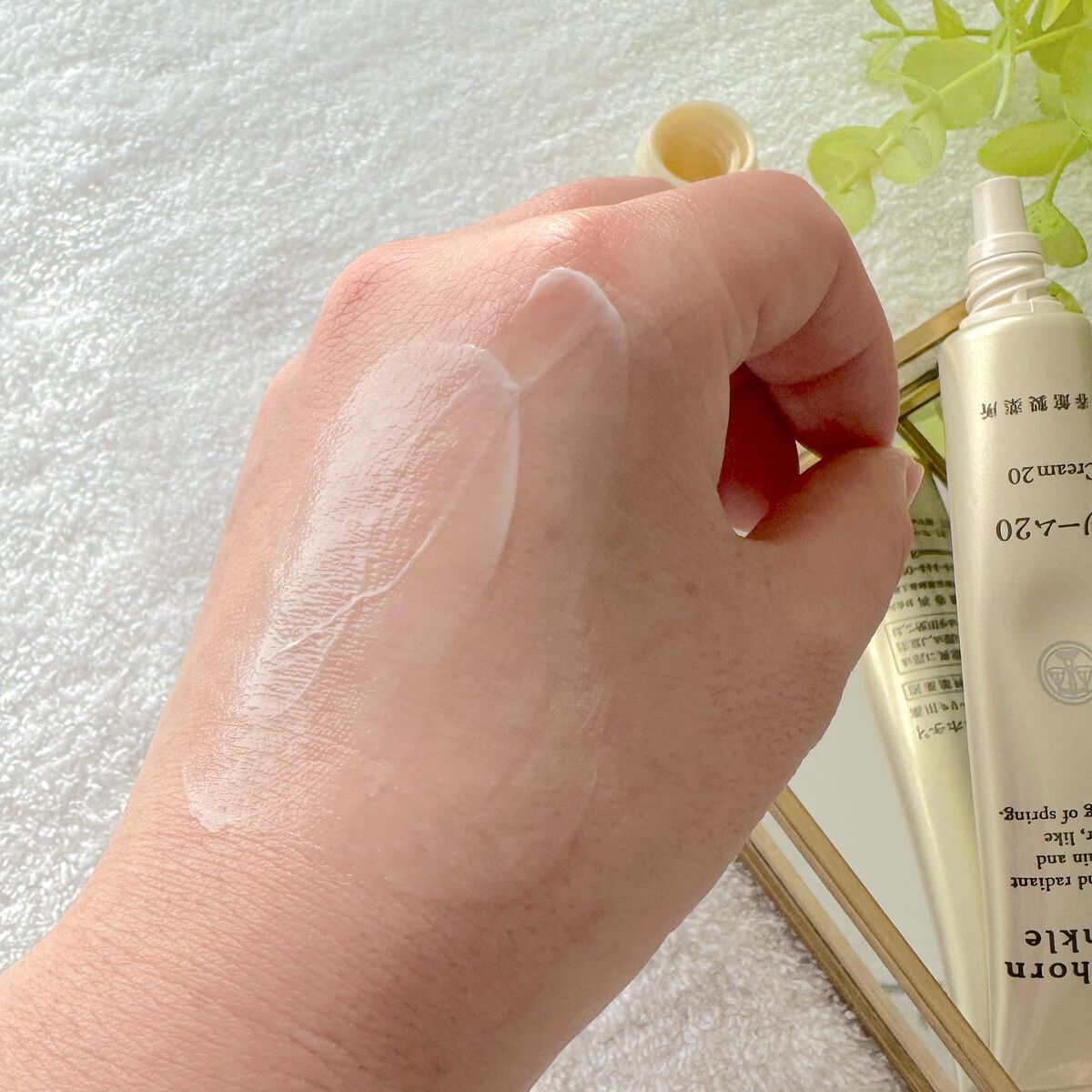 クリーム20/ドモホルンリンクル/フェイスクリームを使ったクチコミ（3枚目）