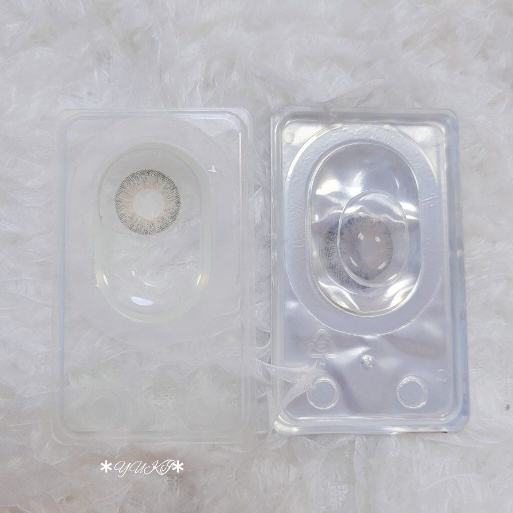 アクアフィットグレー/ザピエル/カラーコンタクトレンズを使ったクチコミ(5枚目)